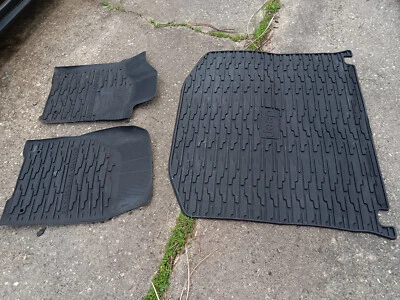 Jeep Grand Cherokee 2013-2015 alfombrillas delanteras y maletero para todo tipo de clima OEM Foto 1 de 4