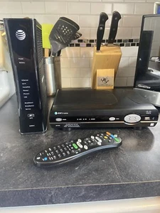 AT&T U-verse S20-S1A Remote, 5268AC Router, ISB7500 DVR Receiver - Picture 1 of 6