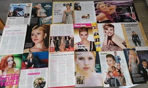 Paquete de recortes de revista Scarlett Johansson cupure de presse PACK 1 - Imagen 1 de 3