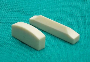 Violine Sattelmutter RealBone 4/4 , 1 Set (1 Sattel und 1 Knochen) - Bild 1 von 1