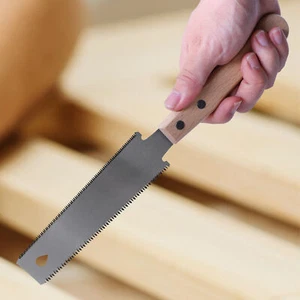 Japanese Flush Cut Small Pull Saw Double Edged Classic Type Japan - Picture 1 of 11