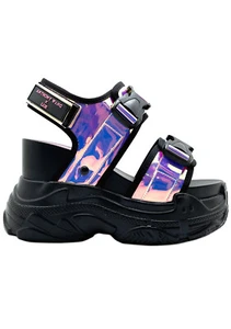 NEU Anthony Wang X LASR exklusive festverdrahtete Plateau-Sandalen VERKAUF Pfirsich 02 - Bild 1 von 3