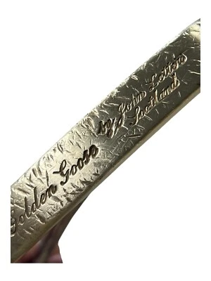 John Letters Scotland Golden Goose Blade Putter/Putter Flex Steel Shaft 35.5" - Image 1 of 4