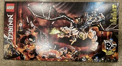 LEGO 71721 - Ninjago - Skull Sorcerer's Dragon - 2020 - NEW & Sealed - Image 1 of 4