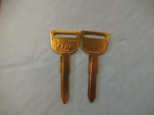 1 VINTAGE KEY BLANK HONDA TAYLOR X181 ILCO X181 - Picture 1 of 1