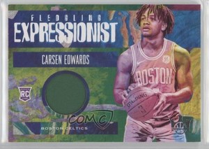 2019 Court Kings Fledgling Expressionist Memorabilia Carsen Edwards Rookie RC