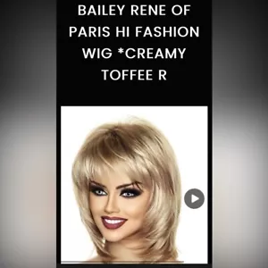 BAILEY RENE OF PARIS HIGH FASHIONWIG IN THE COLOR CREAMY TOFFEE R - Picture 1 of 10
