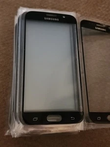 SAMSUNG Galaxy S6 Czarny Wymienny obiektyw przedniego ekranu - Zdjęcie 1 z 3
