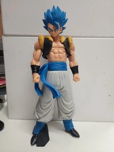 12" Dragon Ball Super Saiyan God Blue Hair Gogeta PVC Action Figure Toy - Picture 1 of 7