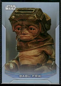 2020 Topps Chrome Star Wars Perspectives #26-R Babu Frik Refractor - Bild 1 von 2