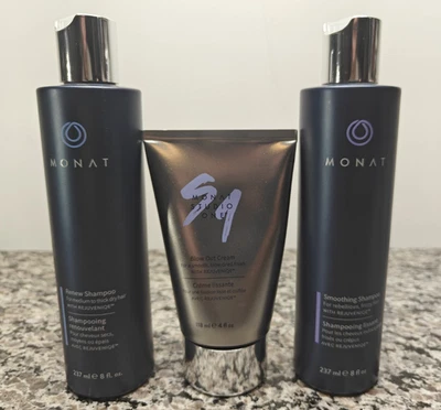 Nuevo Champú Suavizante Sellado Month Renew + Crema Explosiva 4oz con Rejuveniqe Foto 1 de 4