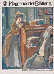 Meggendorfer-Blätter Nr. 1002, 1910. Zeitschrift für Humor und Kunst. Schreiber, - Bild 1 von 1
