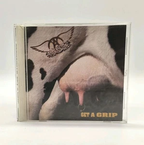 Aerosmith CD Get A Grip Album Classic Rock 1993 Music Steven Tyler Band Tested - Picture 1 of 3