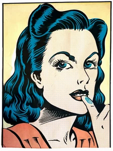 RARE ORIGINAL VINTAGE 1971 JOHN VAN HAMERSVELD BLUE THUMB RECORDS MUSIC POSTER - Picture 1 of 2