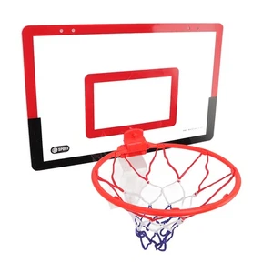 Mini-Basketballkorb-Set Kompletter Basketballkorb Rot Schwarz Für Zuhause - Bild 1 von 22