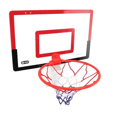 Mini-Basketballkorb-Set Kompletter Basketballkorb Rot Schwarz Für Zuhause - Bild 1 von 4