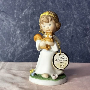 Little Innocents Figur Juni Mädchen mit Eichhörnchen, Flügel fehlen 1082h - Bild 1 von 6