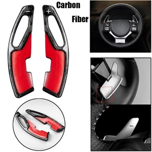 Black Carbon Fiber Steering Wheel Shifter Paddle For Lexus RX GS250 ES GS RX250 - Picture 1 of 5