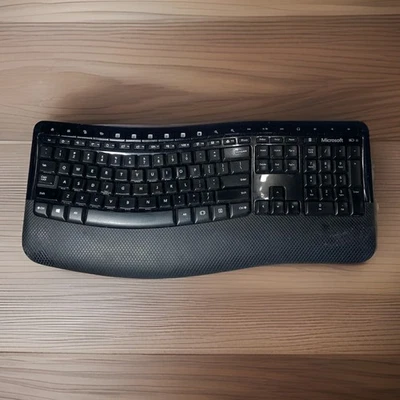 Microsoft Windows Wireless Comfort 5050 Desktop Keyboard w/ box, mouse NO DONGLE - Image 1 of 3