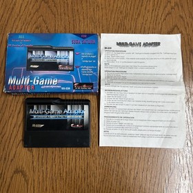 Sega Saturn Multi-Game Universal Adaptor Trend Master TESTED W/ Box