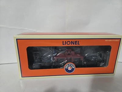 Lionel O Guage Great Western Flatcar With Motorized Handcar New Sweet - Image 1 of 3