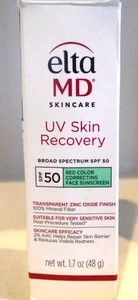 Elta MD UV Skin Recovery Red Color Correcting SPF50 48g 1.7oz TINTED EXP 4/2027 - Picture 1 of 2