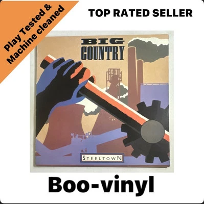 Big Country - Steeltown - Lp Vinyl Record MERH49 1984 EX / EX Condition - Image 1 of 4