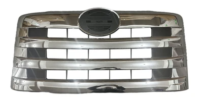  Grill For Hino 238 258 268 338 2011-2018 Chrome Horizontal Billet Main Grille - Image 1 of 4