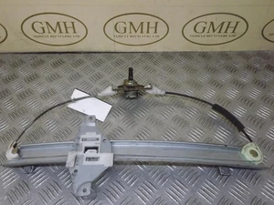 Regulador de ventana manual trasero Daewoo Kalos pasajero izquierdo lado cercano MK1 2003-2008B - Imagen 1 de 4