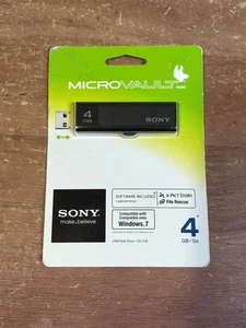 Sony 4GB USB 2.0 Flash Drive - Microvault - versiegelt - Bild 1 von 2