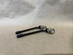 (2) NOB UHF 1/4 Wave Antennas w/ BNC Connectors for Shure Wireless Receivers - Picture 1 of 2
