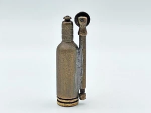 Petrol Lighter of Cartridge Case Vintage Smoking Cigarette Device Collectible - Picture 1 of 12