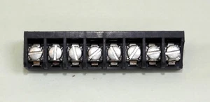 3 pieces Augat RDI 6PCV-08 PCB mount 8 place barrier strip with 6-32 screws - Picture 1 of 8