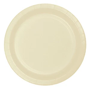 CEG Paper Banquet Plates, Ivory (50161B) - Picture 1 of 1