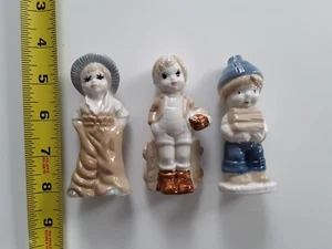 Konvolut drei, Kinder Porzellan Figuren - Bild 1 von 4