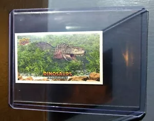 2015 Upper Deck Dinosaurs Canvas Mini Tarbosaurus #47 Trading Card - Picture 1 of 2