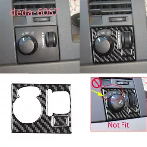 Carbon Fiber Interior Headlight Switch Button Cover For Dodge Durango 2004-2009 - Picture 1 of 11