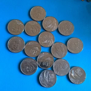 Lot de Pièces de Monnaie 5 Francs Collector - Foto 1 di 2