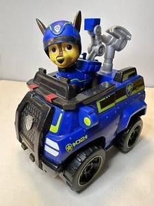 Paw Patrol Chase's Spy Cruiser Fahrzeug und Figur selten lindgrün Aufkleber am Auto - Bild 1 von 11