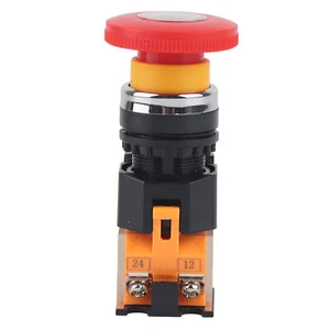 22MM 20A Notausschalter Notaus Drucktaster Druckschalter Pilzschalter Schalter - Bild 1 von 11
