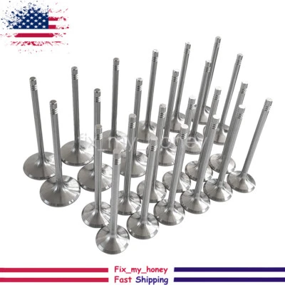 Engine Exhaust Intake Valves Fit For Mercedes Benz C350 E350 R350 S350 3.5L - Imagem 1 de 4