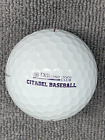 Balle de golf logo Citadel Baseball Diamond Dogs Club (Charleston) (INV#9)