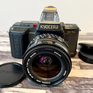 KYOCERA 230-AF SLR 35mm Film Camera w/ AF 28-85mm F3.5-4.5 lens! Working Rare - Picture 1 of 22