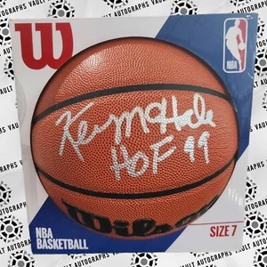 Kevin McHale Signed Wilson Basketball Boston Celtics NBA Beckett Witnessed COA - Picture 1 of 4