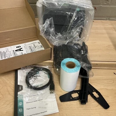 【100 Bonus Labels】4×6 Desktop Thermal Shipping Label Printer READ DESCRIPTION - Image 1 of 2