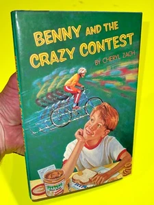 BENNY AND THE CRAZY CONTEST BY CHERYL ZACH ~ HARDCOVER BOOK 1991 ~BRADBURY PRESS - Picture 1 of 13