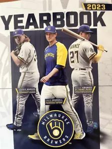 2023 MILWAUKEE BREWERS YEARBOOK MLB PROGRAM WORLD SERIES ? 160 PAGES SHIPS NOW! - Picture 1 of 1