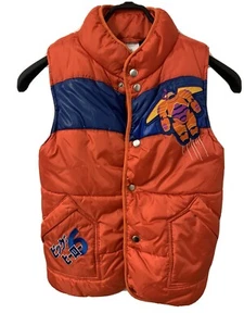 Big Hero 6 Puffer Winter Vest Disney Store Japan Size 7/8 - Picture 1 of 6