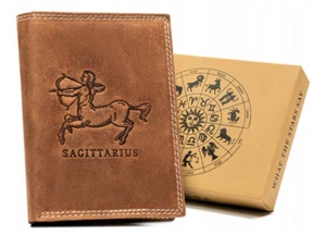 Large men's nubuck leather wallet - Always Wild - Picture 1 of 11